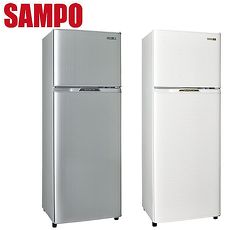 SAMPO 聲寶 250公升省電節能1級雙門冰箱 SR-L25G (W2)(S2)