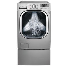 回函贈★贈全家商品卡5000元★LG樂金19+2.5公斤雙能洗蒸洗脫烘(典雅銀 )WD-S19TVC+WT-D250HV TWINWash 授權