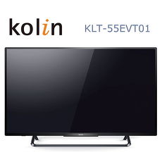 KOLIN歌林 55吋低藍光LED顯示器+視訊盒 KLT-55EVT01 含運無安裝