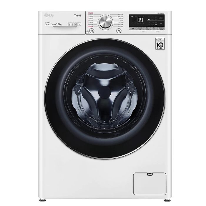 【結帳再享96折】LG樂金13公斤蒸氣洗脫洗衣機WD-S13VBW