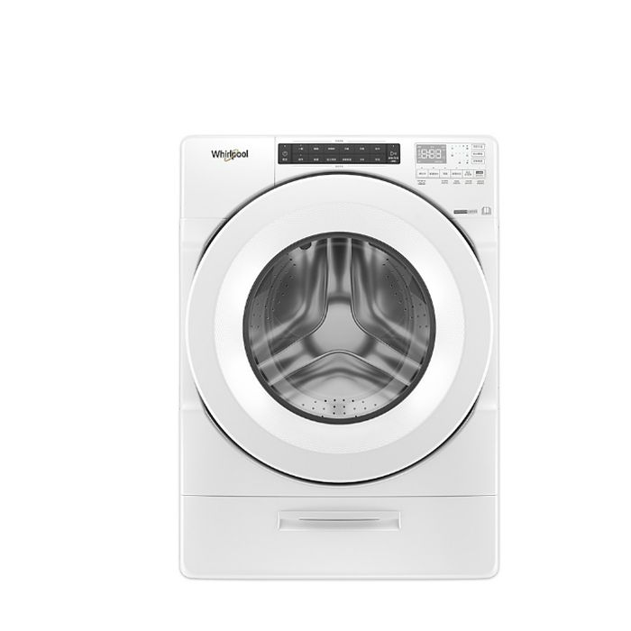 惠而浦15公斤蒸氣洗脫烘滾筒白色洗衣機8TWFC6810LW(含標準安裝)