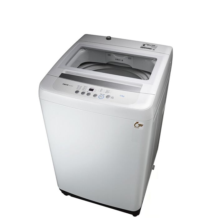 東元12公斤洗衣機典雅白W1238FW(含標準安裝)