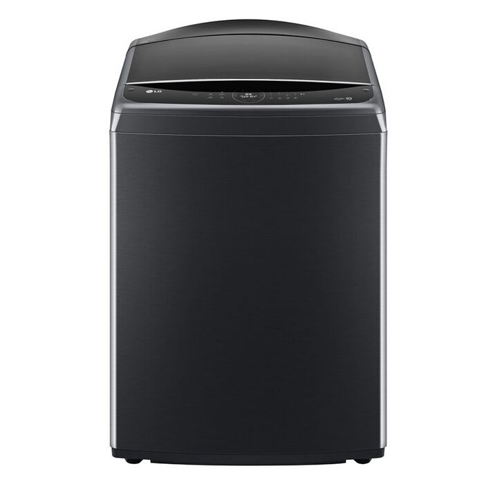 LG樂金21公斤變頻極光黑全不鏽鋼洗衣機WT-VD21HB