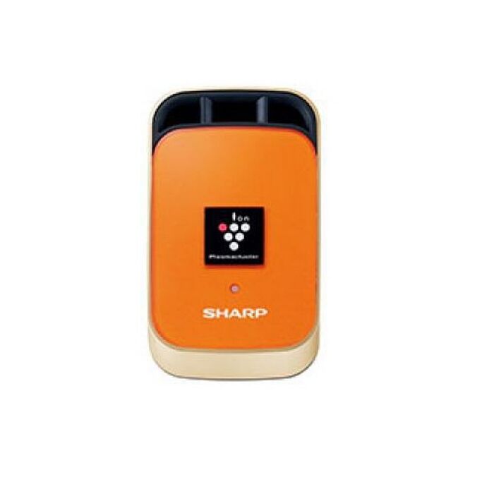 SHARP夏普小空間自動除菌離子產生器橙橘黃空氣清淨機IG-KC1-D