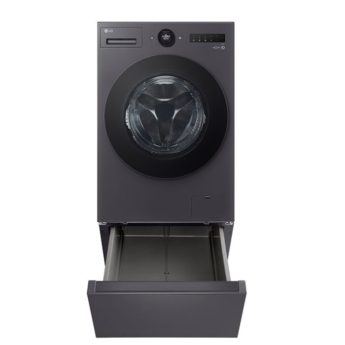 LG樂金15公斤滾筒蒸洗脫烘洗衣機+抽屜櫃WD-S15NDB-LWP-25N14(含標準安裝)