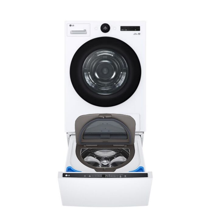 LG樂金20公斤免曬衣機乾衣機+2.5公斤迷你洗衣機WR-20DW-WT-SD250HW(含標準安裝)