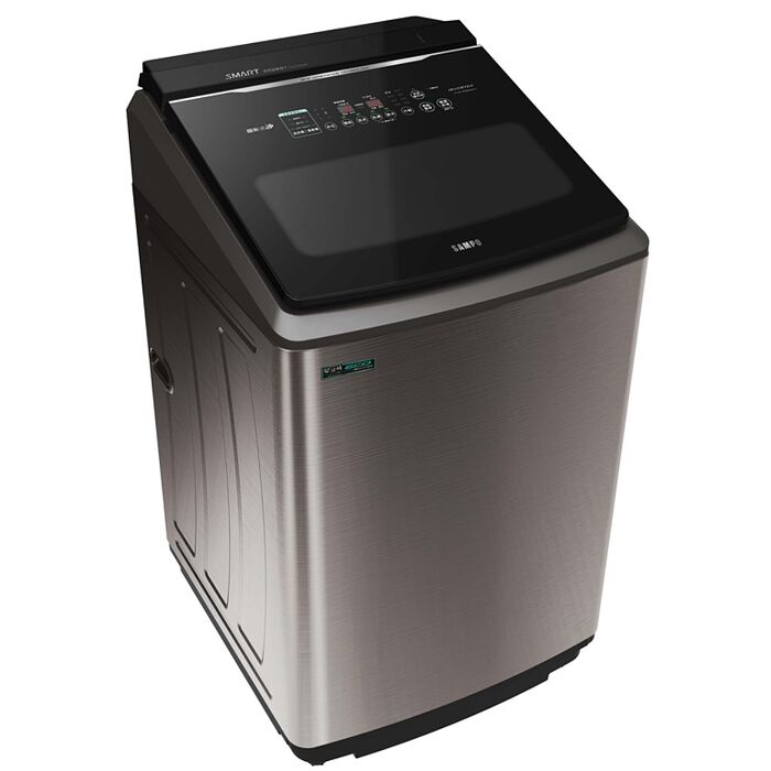 聲寶17公斤變頻智慧洗劑新增洗衣機ES-P17DAS-S1(含標準安裝)