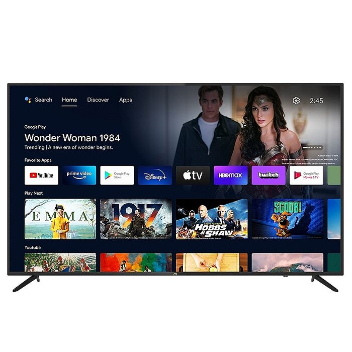 JVC65吋4K QLED量子點連網智慧顯示器65MQD(含標準安裝) WIFI聯網 【智慧家庭】