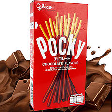 【POCKY 固力果】百琪棒_巧克力 x5盒