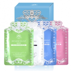 【SHINNING WAY萱薇】水美人方程式美肌4IN1面膜100片組