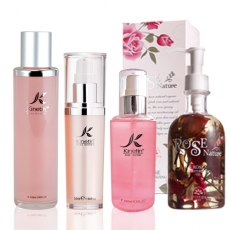 【KINETIN凱茵庭】玫瑰精華呵護保養組