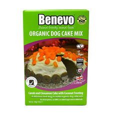 【Benevo 倍樂福】英國素食動手做狗狗有機蛋糕140g