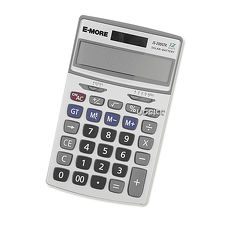 【E-MORE】K值功能桌上型計算機-白 (JS-200GTK)