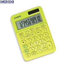 CASIO 繽紛馬卡龍計算機-綠