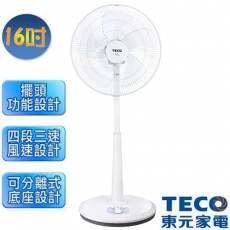 【TECO東元】16吋節能定時立扇(XA1671AB)