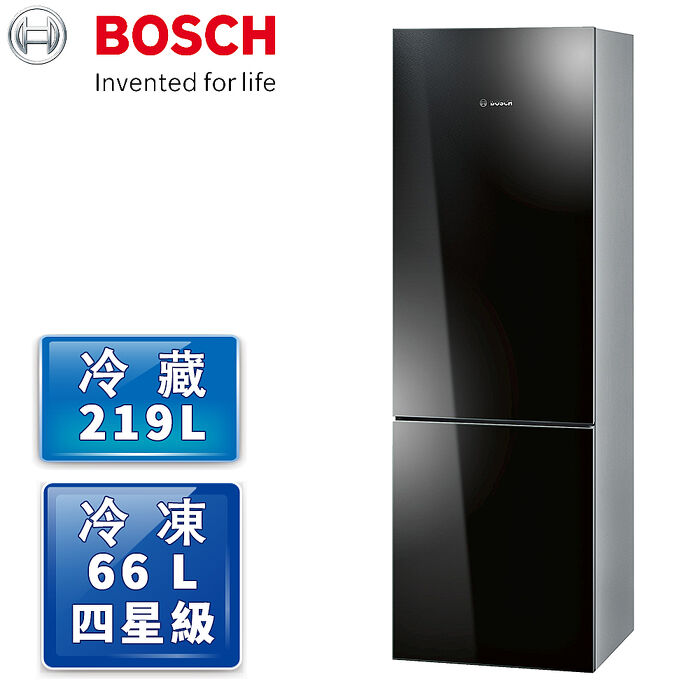 Bosch 110V上冷藏下冷凍冰箱 KGN36SB30D黑(特賣)