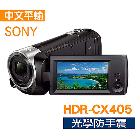 SONY HDR-CX405數位攝影機*(中文平輸)-送256G+副電+座充+單眼包等