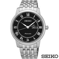 SEIKO精工 PRESAGE系列都會時尚藍寶石機械錶 SRP765J1