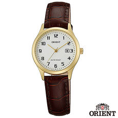 ORIENT東方錶 典雅復古風石英女錶-白x28mm FSZ3N003W0