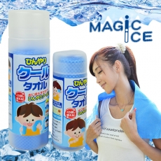 【Magic Ice】舒爽沁涼冰巾/冰涼巾(大+小好用兩入組)