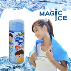 【Magic Ice】舒爽沁涼冰巾/冰涼巾_小(淺藍)
