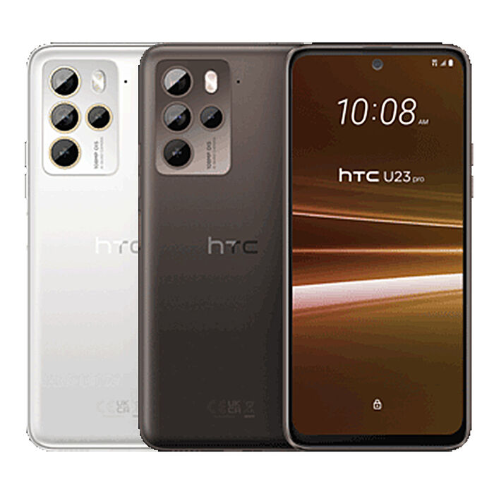 【贈原廠防震邊框】HTC U23 pro (8G/256G) 6.7吋1億800萬畫素四鏡頭IP67智慧手機咖啡黑