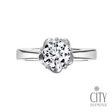City Diamond『幸福花冠』50分鑽石戒指/求婚戒指/鑽戒(預購)#9