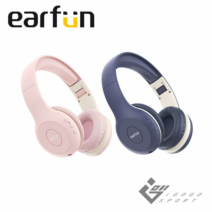 EarFun K2 無線藍牙兒童耳機粉紅色
