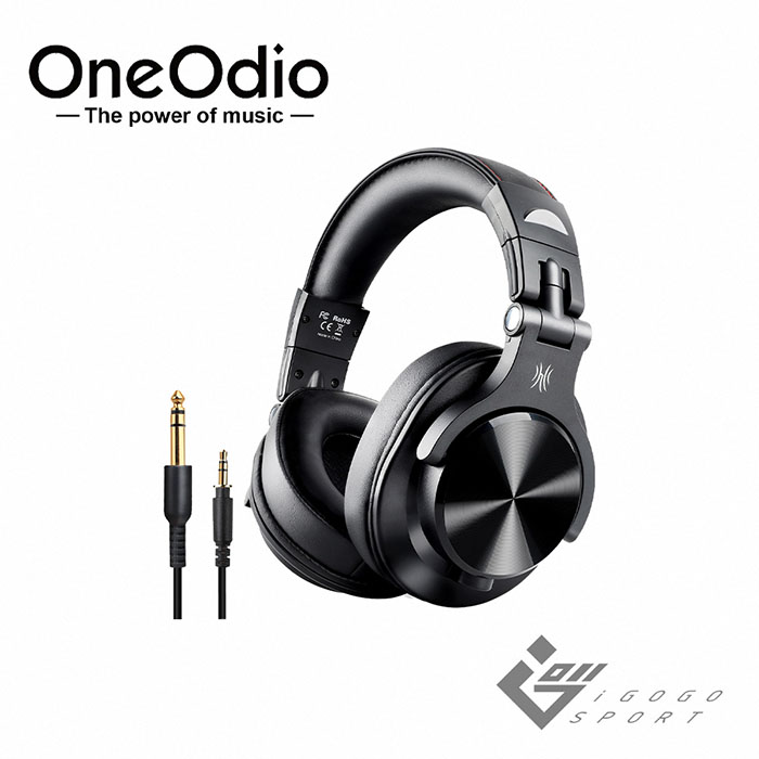 OneOdio A70 DJ無線藍牙監聽耳機天藍色