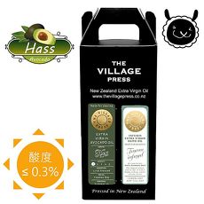 【壽滿趣- 紐西蘭廚神系列】頂級冷壓初榨黃金酪梨油/托斯卡尼風味橄欖油(250ml 兩瓶禮盒裝)