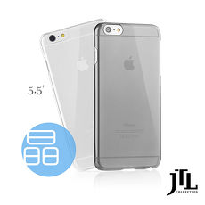 JTL iPhone 6 Plus (5.5吋) 超透明系列 輕薄防刮 高質感手機保護殼透黑