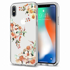 SGP / Spigen iPhone X Liquid Crystal-超輕薄型彈性保護殼