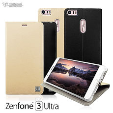 Metal-Slim ASUS ZenFone 3 Ultra ZU680KL 原廠皮料站立皮套金