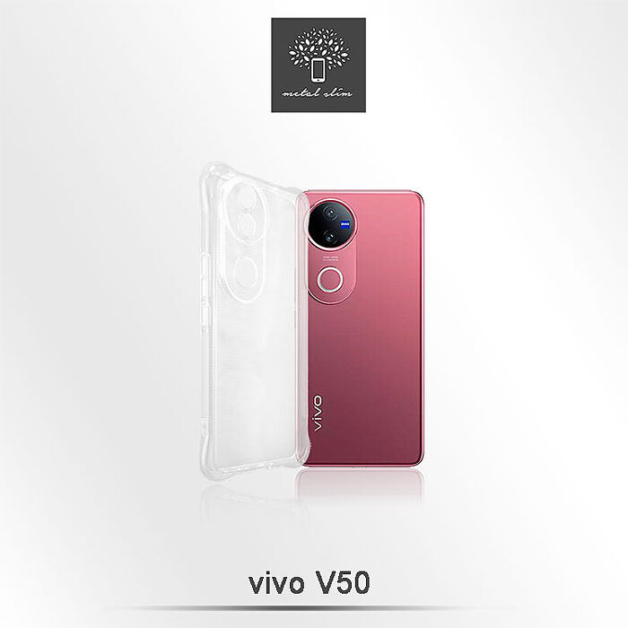 Metal-Slim Vivo V50 5G 精密挖孔 強化軍規防摔抗震手機殼