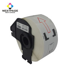 【NEXTPAGE】BROTHER 相容 定型 標籤帶 DK-11241(102mm x152mm 白底黑字 200張 )