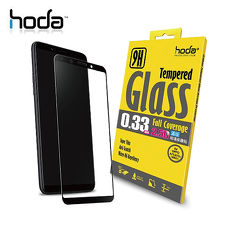 贈小清潔組 HODA OPPO A73/ A75 / A75S 2.5D高透光滿版 9H鋼化玻璃保護貼黑色