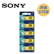 【原廠公司貨】SONY LR1130 鈕扣型電池5入/卡