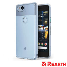 Rearth Google Pixel 2 (Ringke Fusion) 高質感保護殼透黑