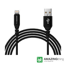 【4M】AmazingThing Apple Lightning 原廠認証傳輸線(MFi 認證)(鐵灰)