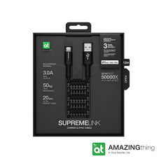AmazingThing Apple Lightning 超強防彈傳輸線(MFi 認證)(120cm)
