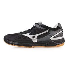 【MIZUNO】WAVE SUPERSONIC 男排球鞋-排球 美津濃 黑銀28