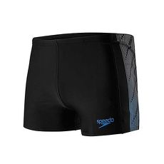 【SPEEDO】ENDURANCE+ 男四角泳褲-平口泳褲 游泳 競技人氣賣家商品 黑藍36