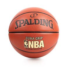 【SPALDING】NBA DURA GRIP I/O SZ7合成皮籃球-7號球 斯伯丁 橘金F