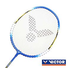 【VICTOR】亮劍穿線拍-羽球 羽毛球拍 訓練 勝利 藍黃