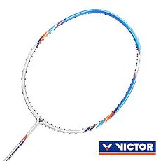 【VICTOR】HX-30球拍-4U-訓練 羽球拍 羽毛球 空拍 勝利 鐵灰藍