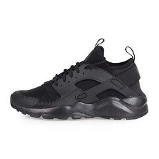【NIKE】AIR HUARACHE RUN ULTRA 男運動休閒鞋-慢跑 路跑 黑