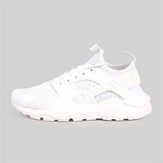 【NIKE】AIR HUARACHE RUN ULTRA 男運動休閒鞋-慢跑 路跑 白