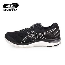 【ASICS】GEL-CUMULUS 20 男慢跑鞋-4E-路跑 亞瑟士 寬楦 黑銀