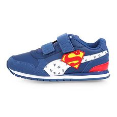 【PUMA】JL ST RUNNER V2 V PS 男兒童正義聯盟休閒運動鞋-慢跑 藍白紅