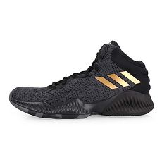 【ADIDAS】MAD BOUNCE 2018 男籃球鞋-愛迪達 籃球 高筒 黑灰金